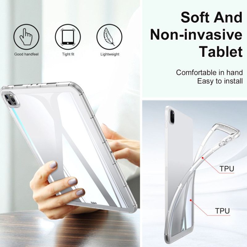 Coque iPad Pro 13 (2025) / 13 (2024) Style Transparent