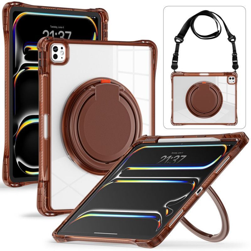 Coque iPad Pro 13 (2025) / 13 (2024) Support Ajustable et Bandoulière