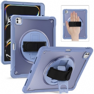 Coque iPad Pro 13 (2025) / 13 (2024) Support et Sangle de Main Rotative
