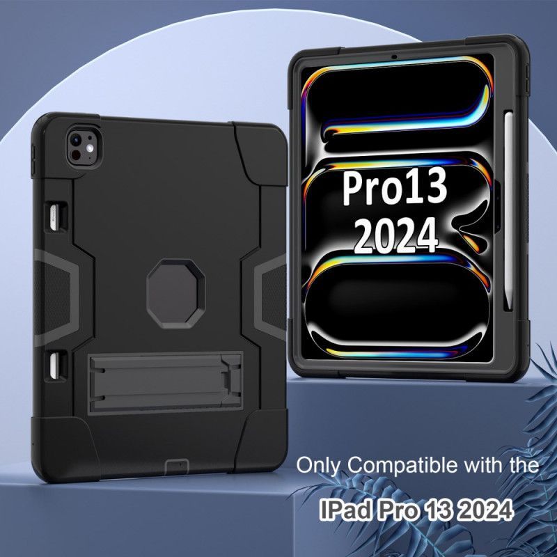 Coque iPad Pro 13 (2025) / 13 (2024) Support Intégré et Porte-Styet