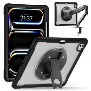 Coque iPad Pro 13 (2025) / 13 (2024) Translucide avec Support