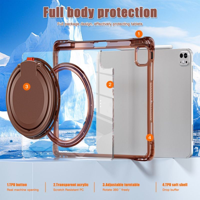 Coque iPad Pro 13 Poignée Rotative à