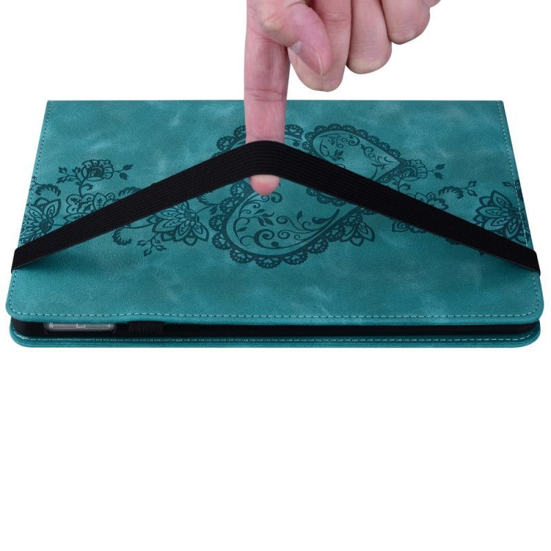 Étui iPad Pro 13 (2025) / 13 (2024) Effet Daim Coeur