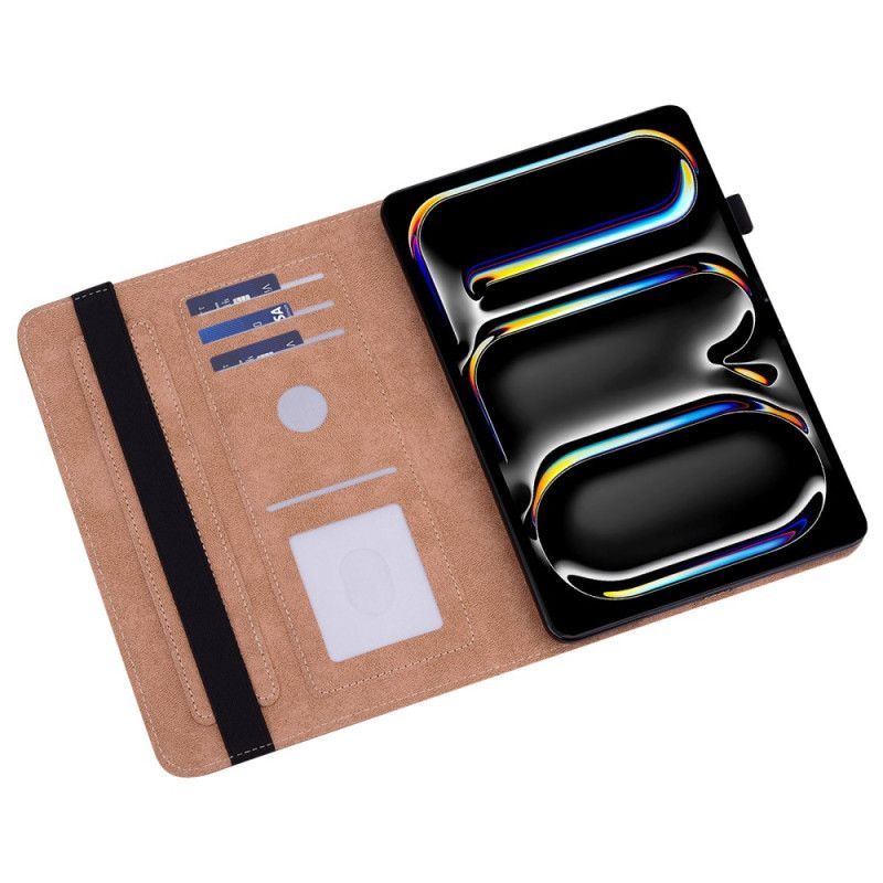 Étui iPad Pro 13 (2025) / 13 (2024) Lignes et Pointilés