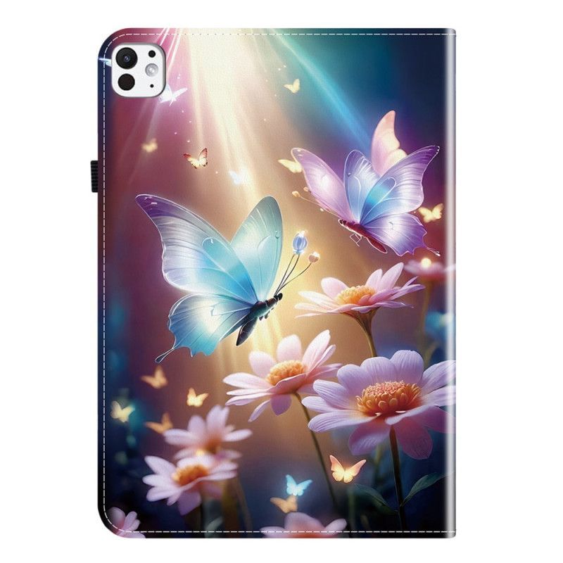 Étui iPad Pro 13 (2025) / 13 (2024) Papillons Lumineux
