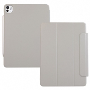 Étui iPad Pro 13 (2025) / 13 (2024) Simili Cuir Fermeture Magnétique