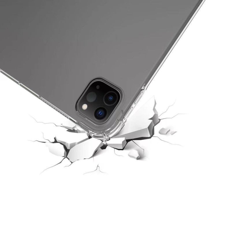 Étui iPad Pro 13 (2025) / 13 (2024) Transparent Porte-Stylet