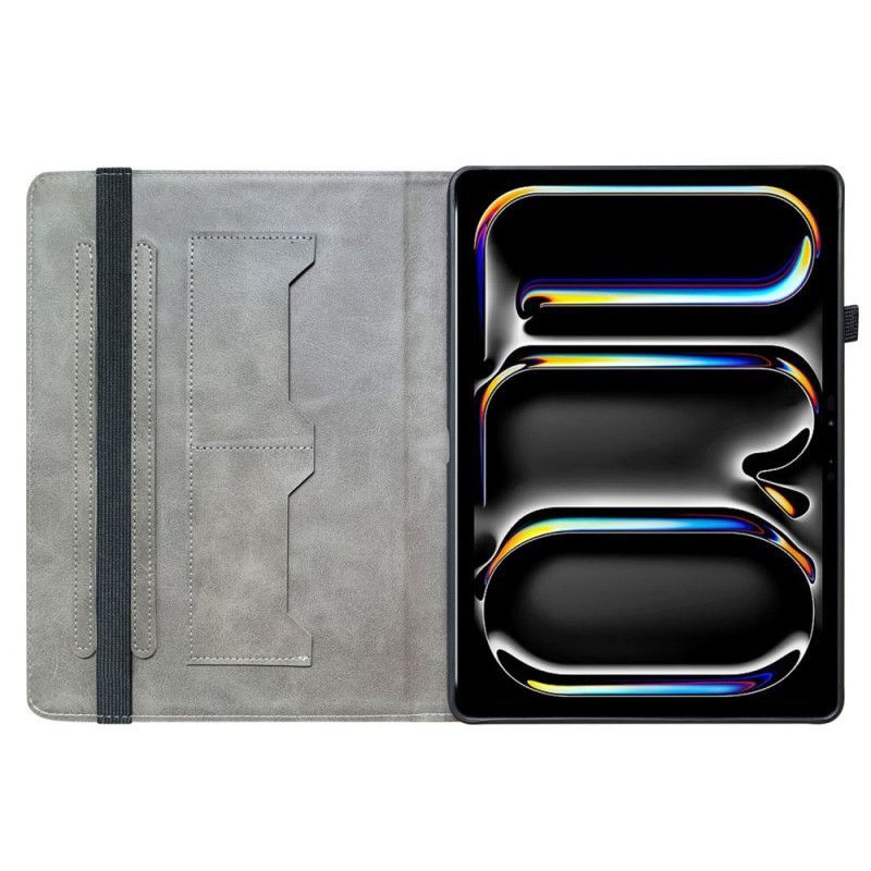 Flip Cover iPad Pro 13 (2025) / 13 (2024) Tête de Lion