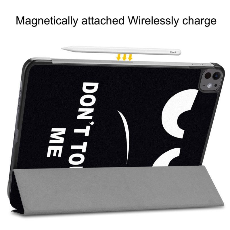 Smart Case iPad Pro 13 (2025) / 13 (2024) Don't Touch Me