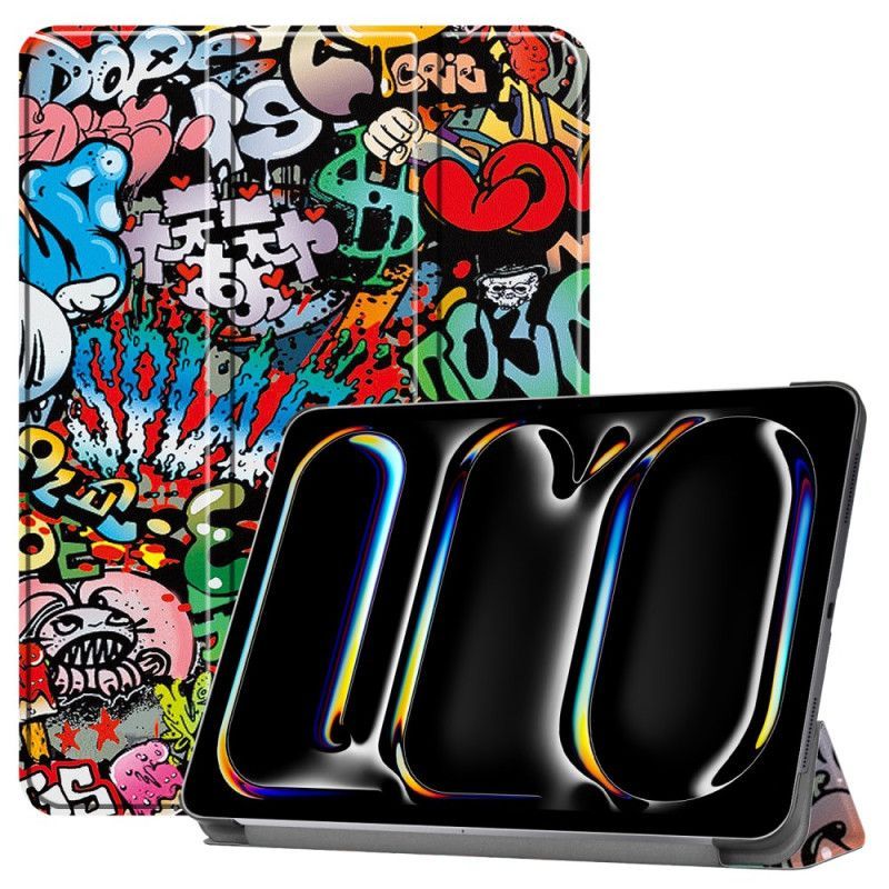 Smart Case iPad Pro 13 (2025) / 13 (2024) Graffiti