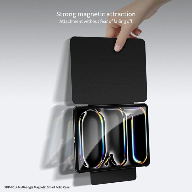 Smart Case iPad Pro 13 (2025) / 13 (2024) Support Multi-Angles XUNDD