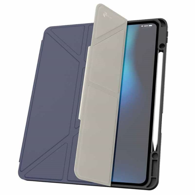 Smart Case iPad Pro 13 (2025) / 13 (2024) Support Origami et Porte-Stylet JTLEGEND