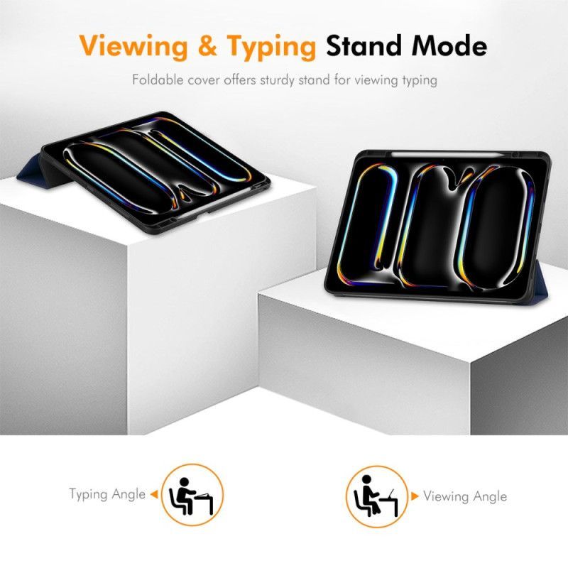 Smart Case iPad Pro 13 (2025) / 13 (2025) Porte-Stylet ENKAY