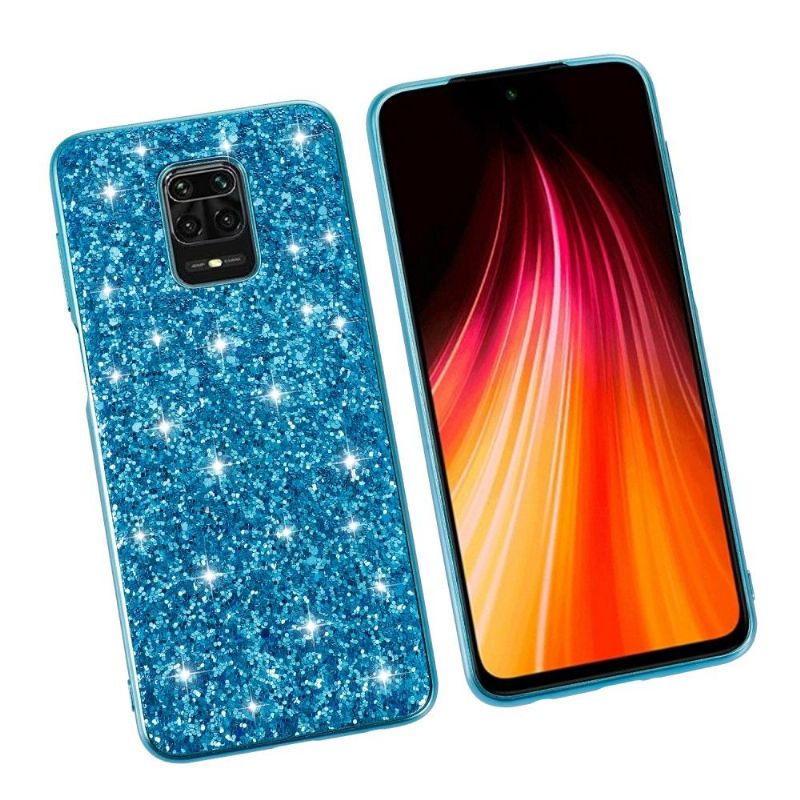 Coque Xiaomi Redmi Note 9 Pro / Redmi Note 9S Paillettes Strass Glamour