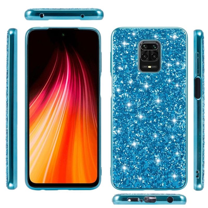 Coque Xiaomi Redmi Note 9 Pro / Redmi Note 9S Paillettes Strass Glamour