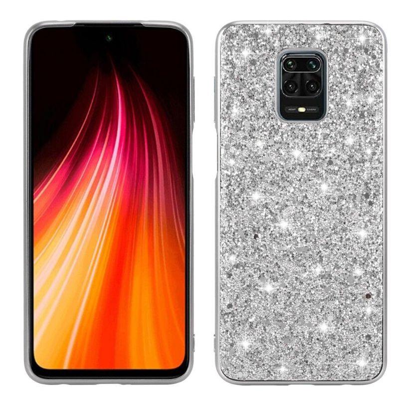 Coque Xiaomi Redmi Note 9 Pro / Redmi Note 9S Paillettes Strass Glamour