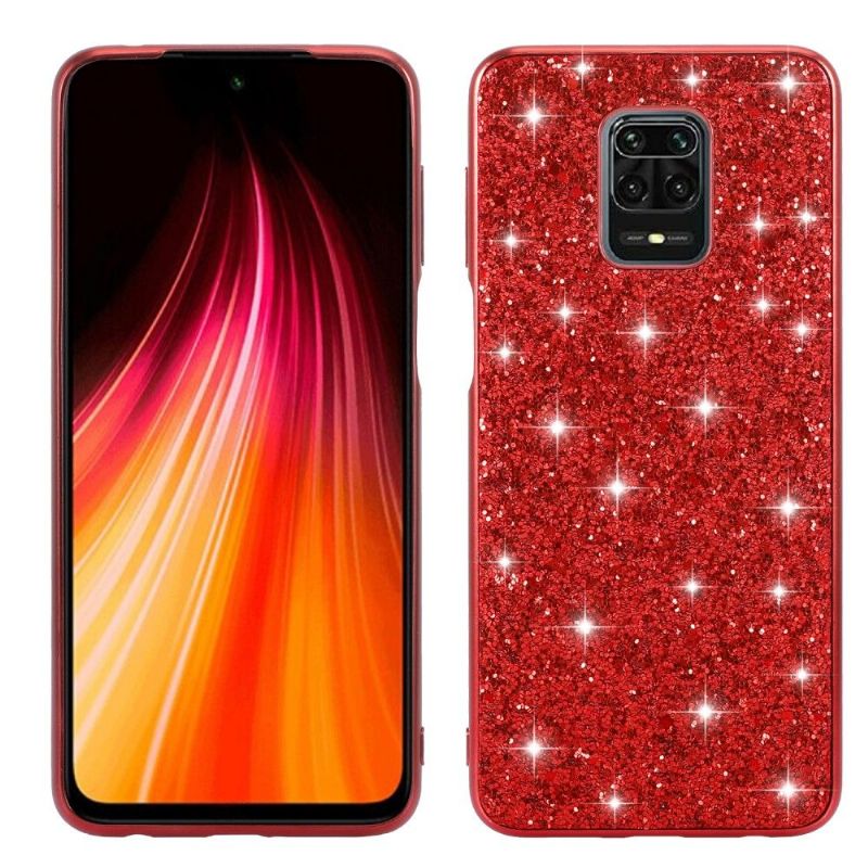 Coque Xiaomi Redmi Note 9 Pro / Redmi Note 9S Paillettes Strass Glamour