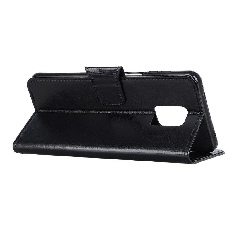 Étui Folio Xiaomi Redmi Note 9S Simili Cuir Fonction Support