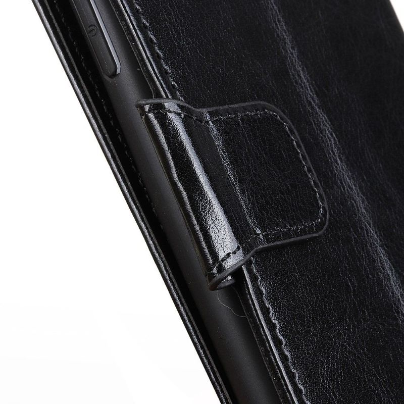 Étui Folio Xiaomi Redmi Note 9S Simili Cuir Fonction Support