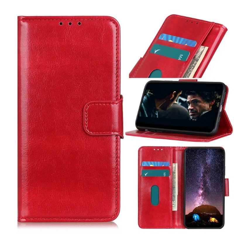 Étui Folio Xiaomi Redmi Note 9S Simili Cuir Fonction Support