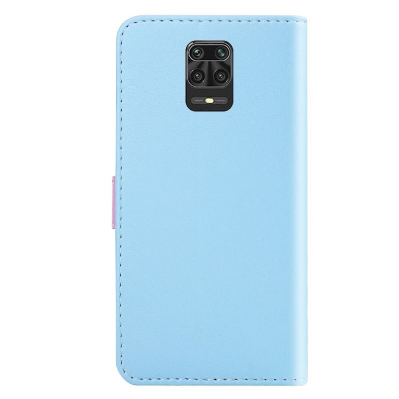 Housse Xiaomi Redmi Note 9 Pro / Note 9S Tricolore Coutures