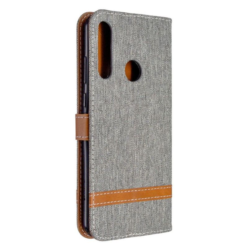 Housse Huawei Y6p revêtement tissu