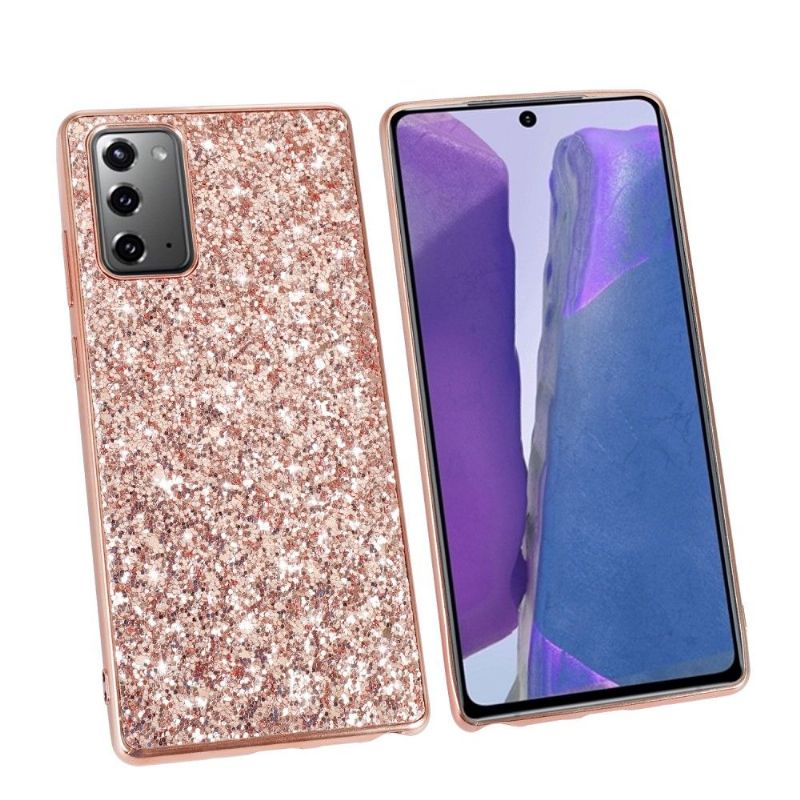 Coque Samsung Galaxy Note 20 paillettes glamour