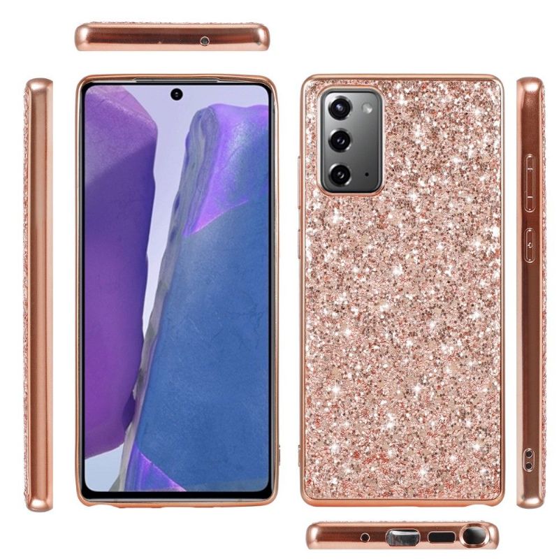 Coque Samsung Galaxy Note 20 paillettes glamour