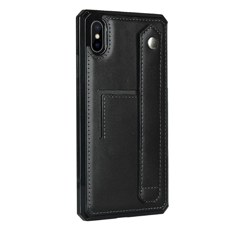 Coque iPhone XS / X Cuir Porte Carte