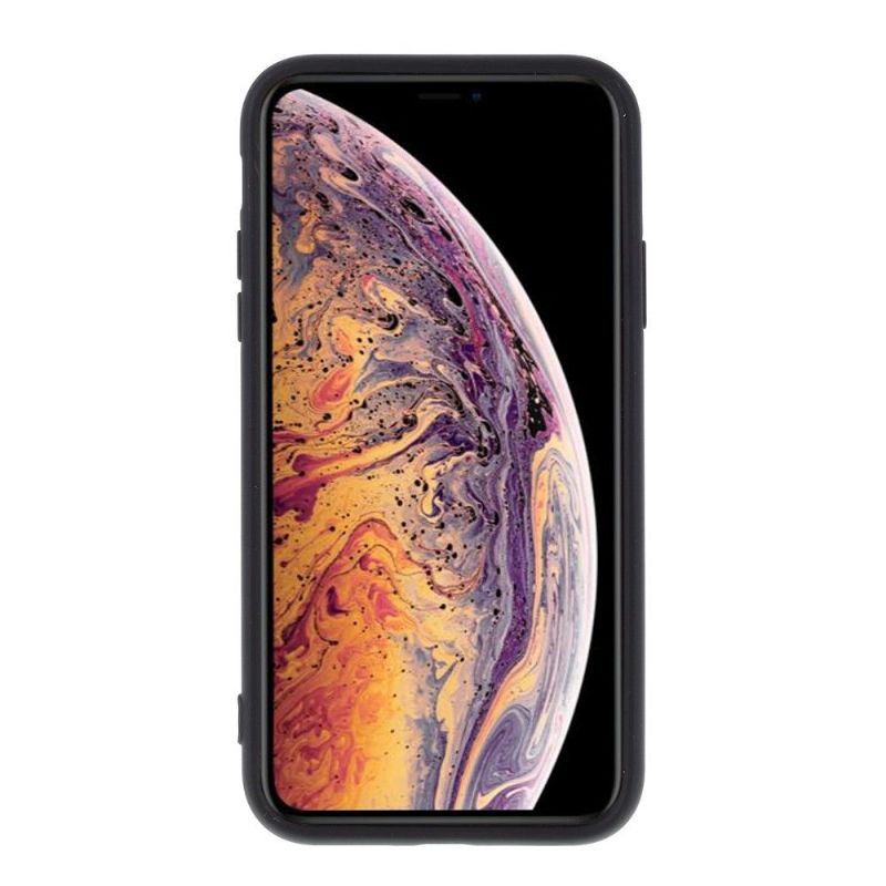 Coque iPhone XS / X MOLAN CANO Effet Strié