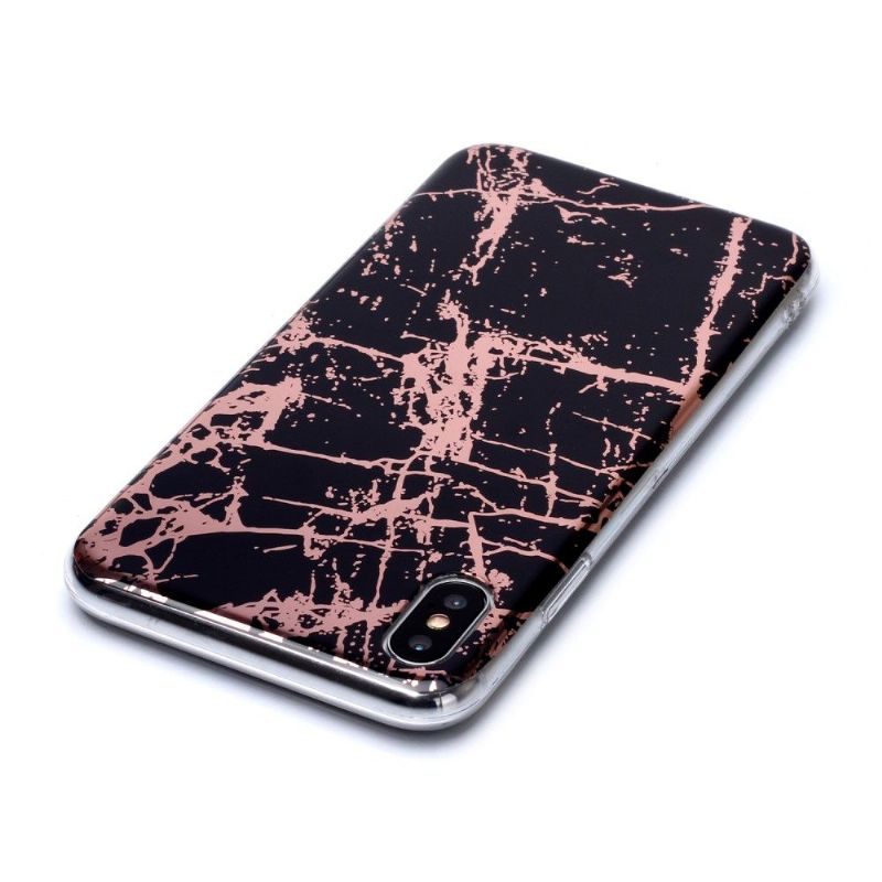 Coque iPhone XS / X Style Marbre