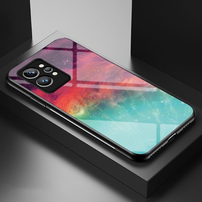 Coque Realme GT2 Pro Nébuleuse dos en verre