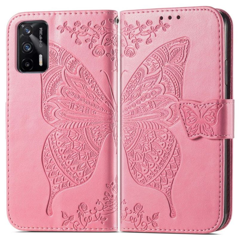 Housse Realme GT 5G Papillon Relief