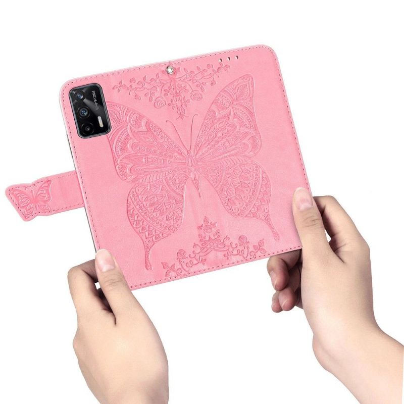 Housse Realme GT 5G Papillon Relief
