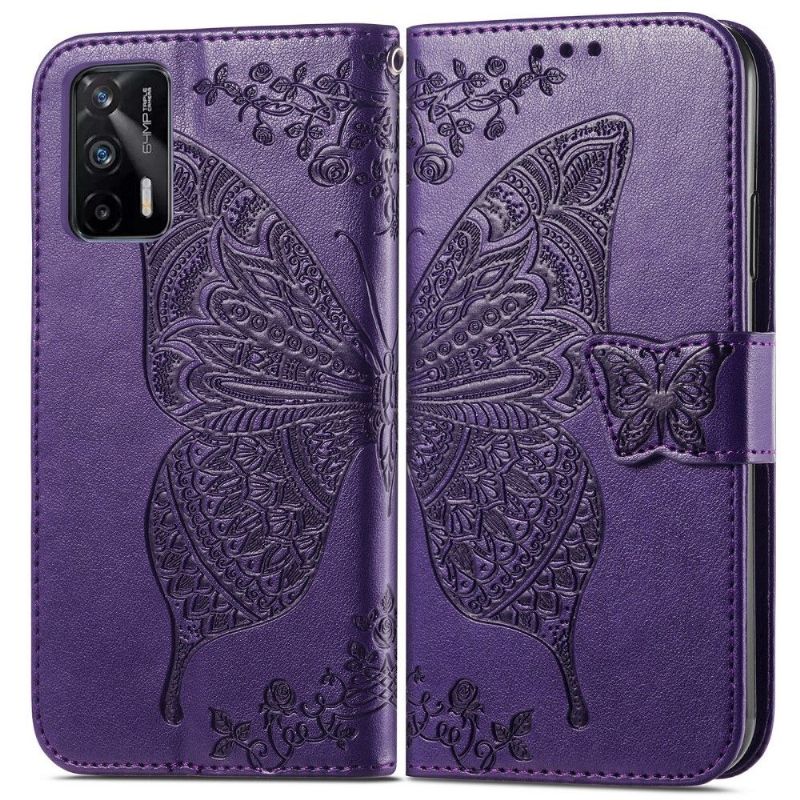 Housse Realme GT 5G Papillon Relief