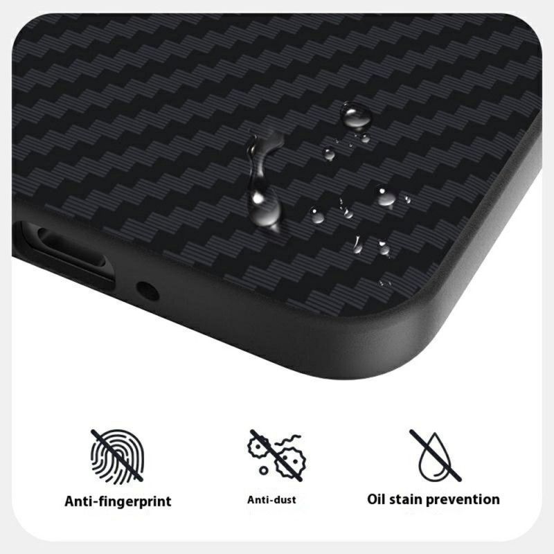 Coque Oppo Reno 14 Pro 5G Compatible MagSafe Fibre Carbone ABEEL