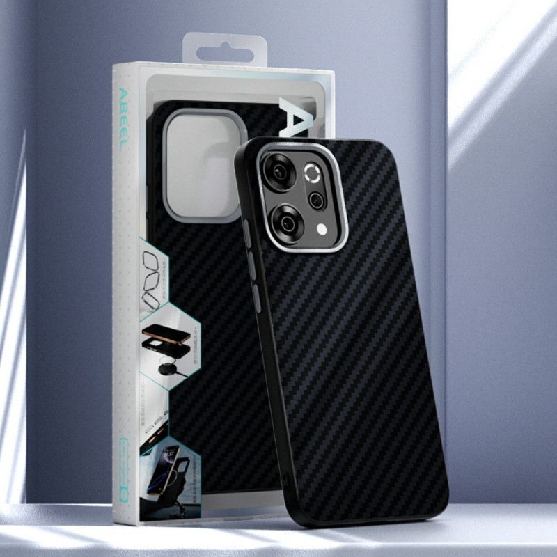 Coque Oppo Reno 14 Pro 5G Compatible MagSafe Fibre Carbone ABEEL
