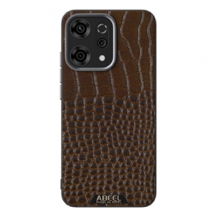 Coque Oppo Reno 14 Pro 5G Compatible MagSafe Texture Crocodile