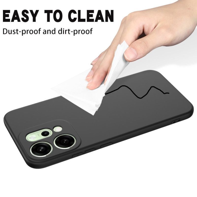 Coque Oppo Reno 14 Pro 5G Silicone Liquide à Lanière