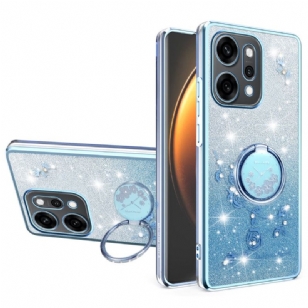 Coque Oppo Reno 14 Pro 5G Strass Anneau-Support