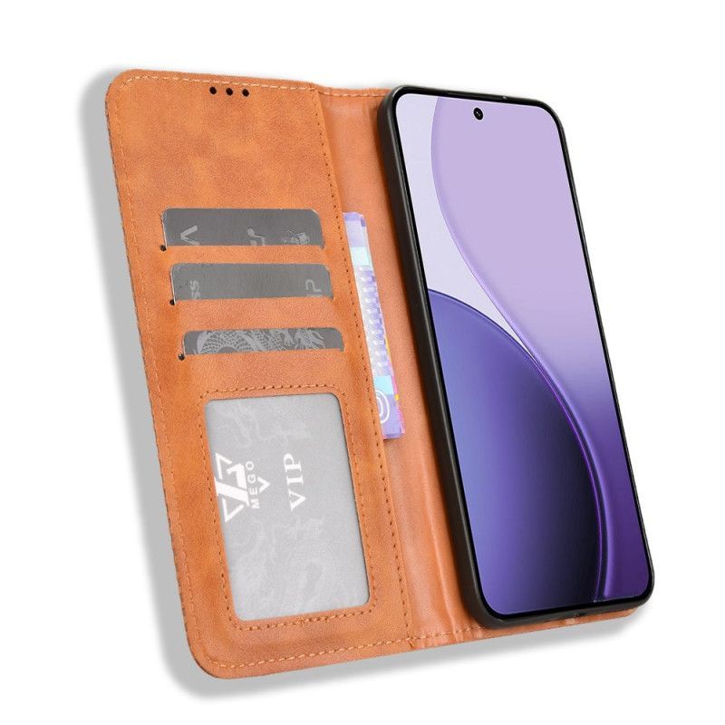 Flip Cover Oppo Reno 14 Pro 5G Frise Vintage