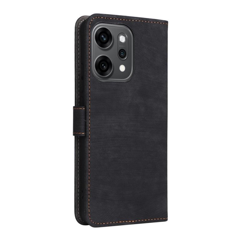 Housse Oppo Reno 14 Pro 5G Blocage RFID à Lanière