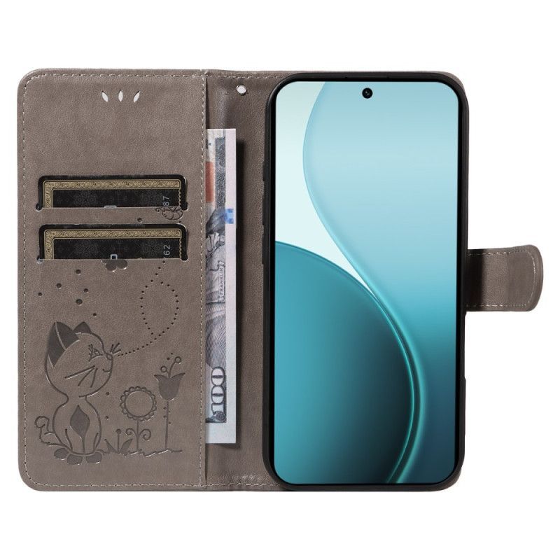 Housse Oppo Reno 14 Pro 5G Chat et Abeille