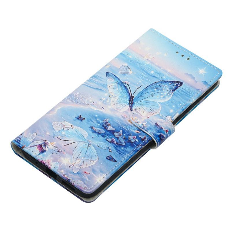 Housse Oppo Reno 14 Pro 5G Papillon Océan