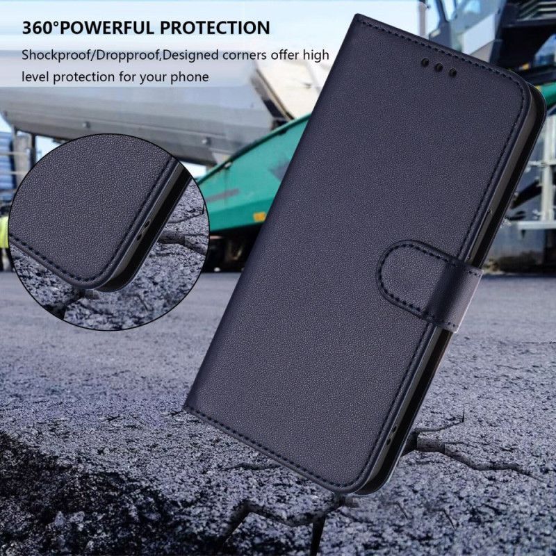 Housse Oppo Reno 14 Pro 5G Portefeuille à Lanière