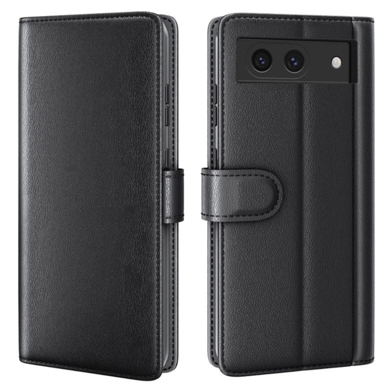 HousseGoogle Pixel 8A Cuir Véritable