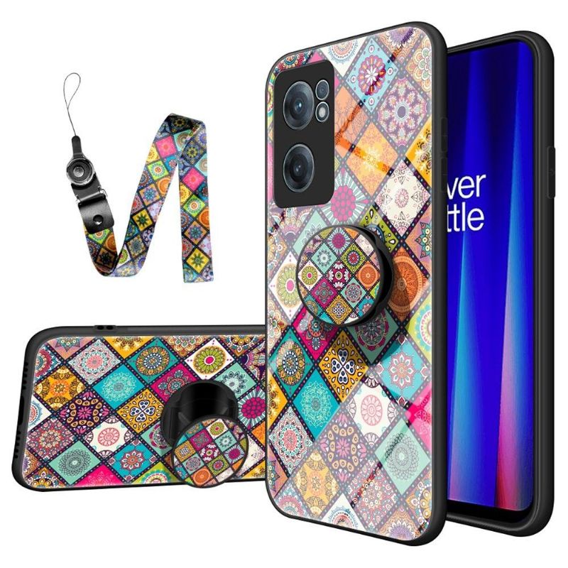 Coque OnePlus Nord CE 2 5G Kaleidoscope Mandala avec support