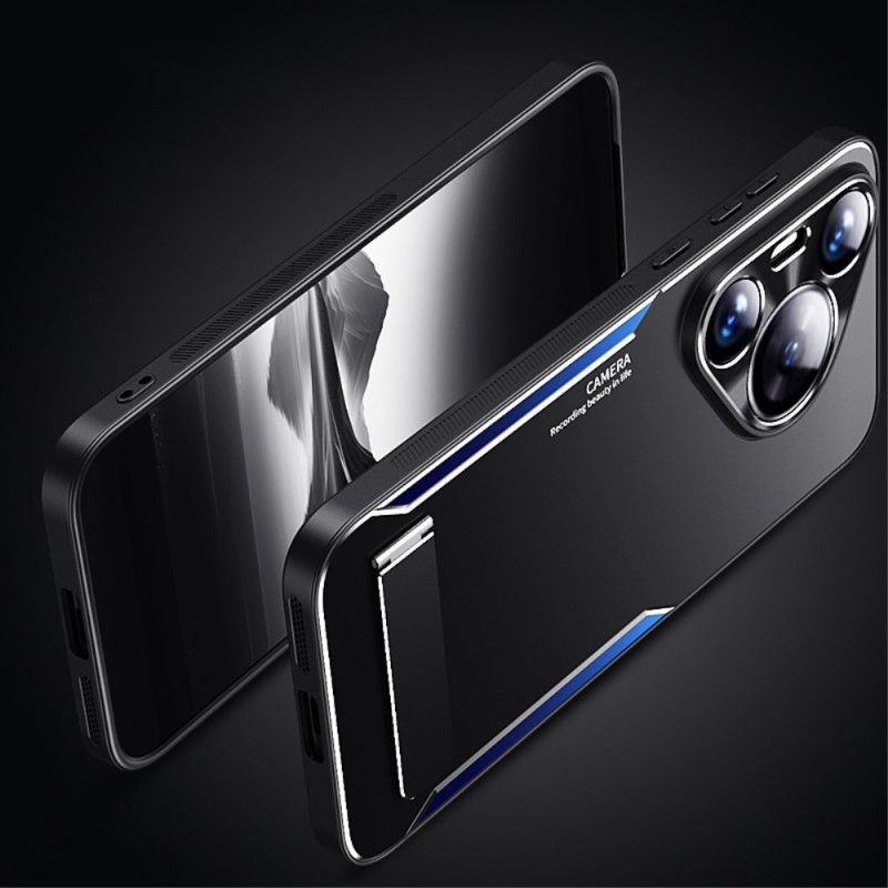 Coque Huawei Pura 70 Pro Effet Métal Support