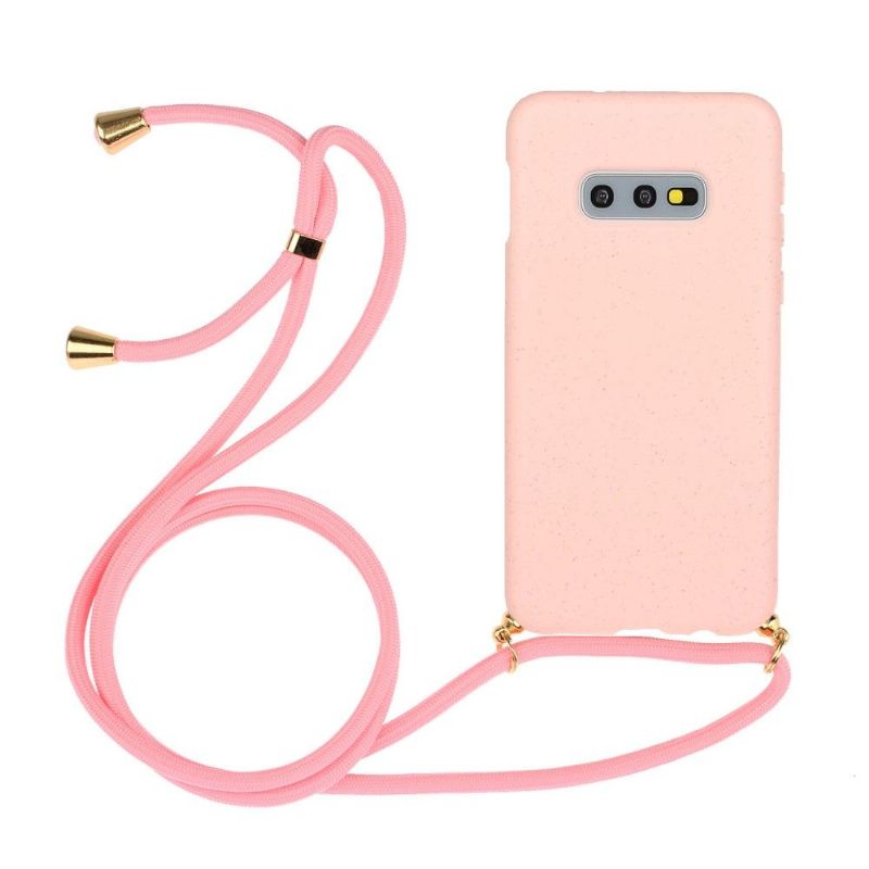 Coque avec cordon bandoulière pour Samsung Galaxy S10e