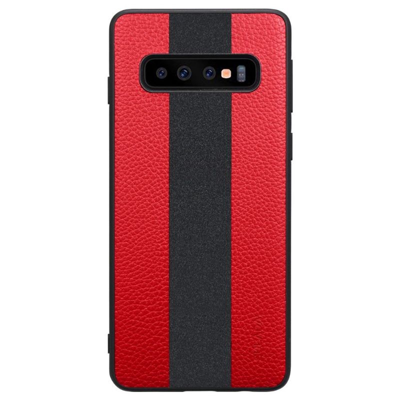 Samsung Galaxy S10e - Coque simili cuir sport